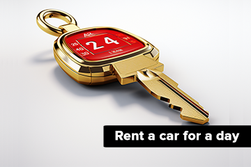Rent a car for a day