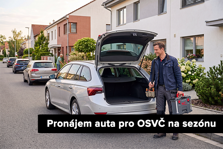 Pronájem auta pro OSVČ na sezónu