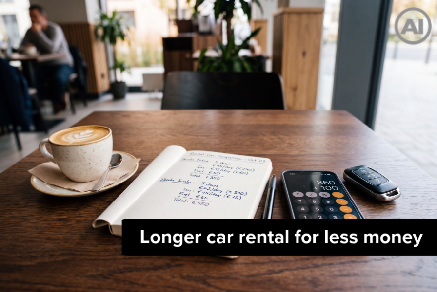 15-day car rental vs. monthly rate at Taggart Well-priced long-term car rental that might come cheaper than short-term